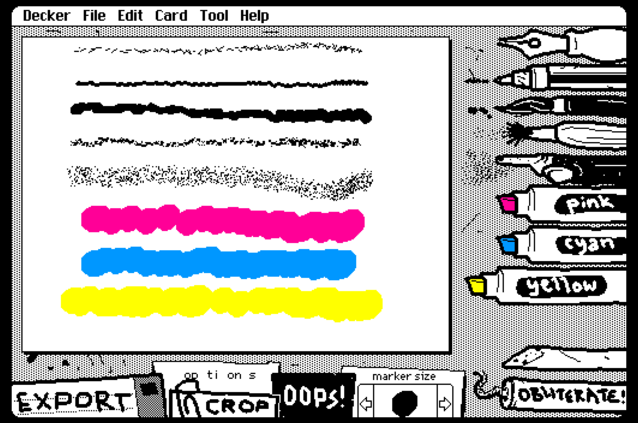 Điều khiển cọ WigglyPaint cho nghệ thuật pixel hoạt hình